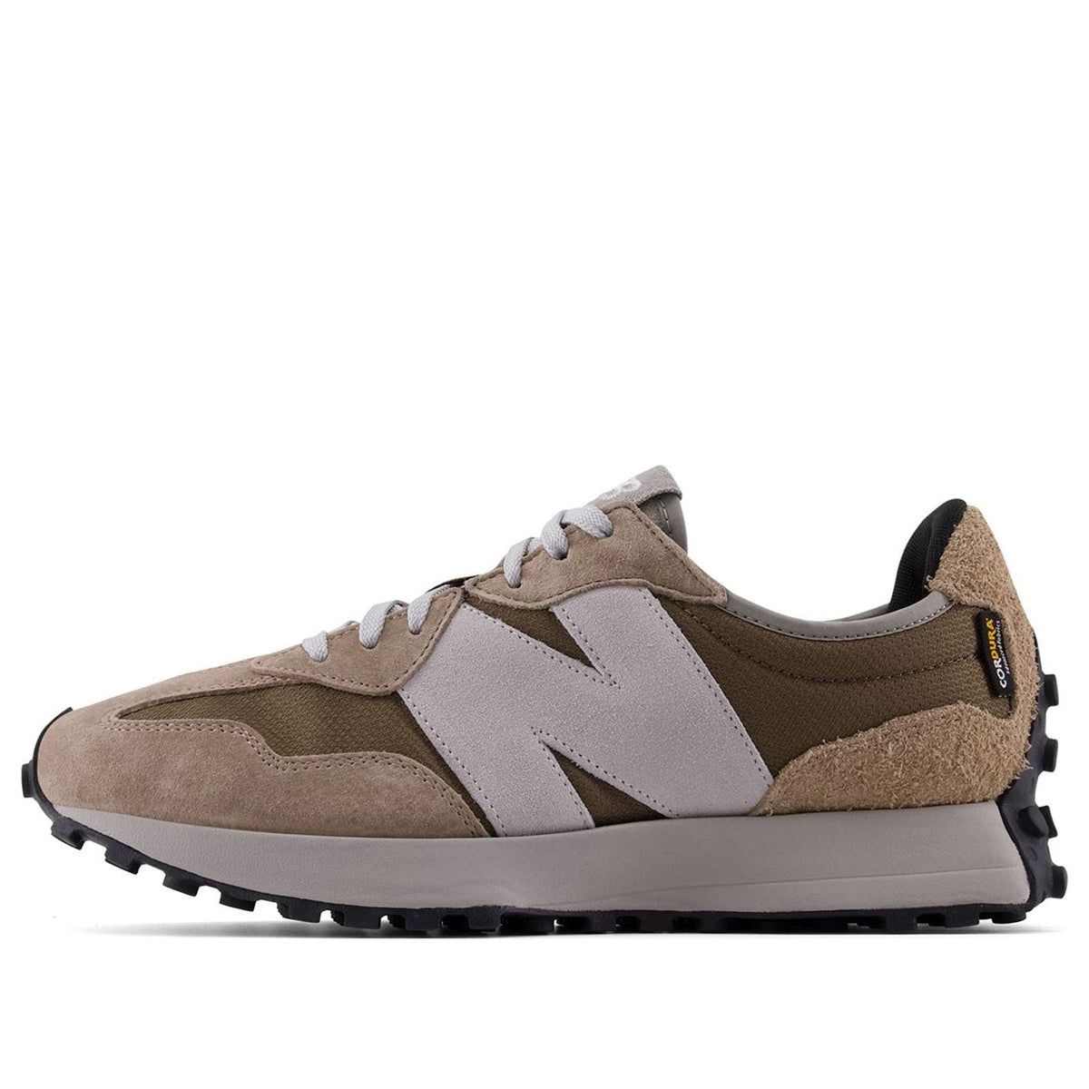 New Balance 327 U327OA Beige Brown Retro Running Sneakers Unisex Layered Panel Design Everyday Comfort - main product image