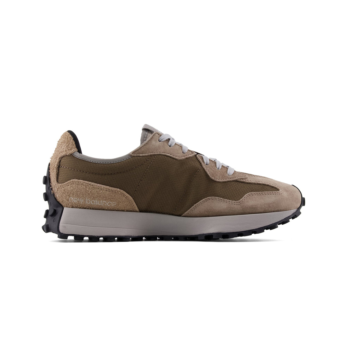 New Balance 327 U327OA Beige Brown Retro Running Sneakers Unisex Layered Panel Design Everyday Comfort - product detail view 2