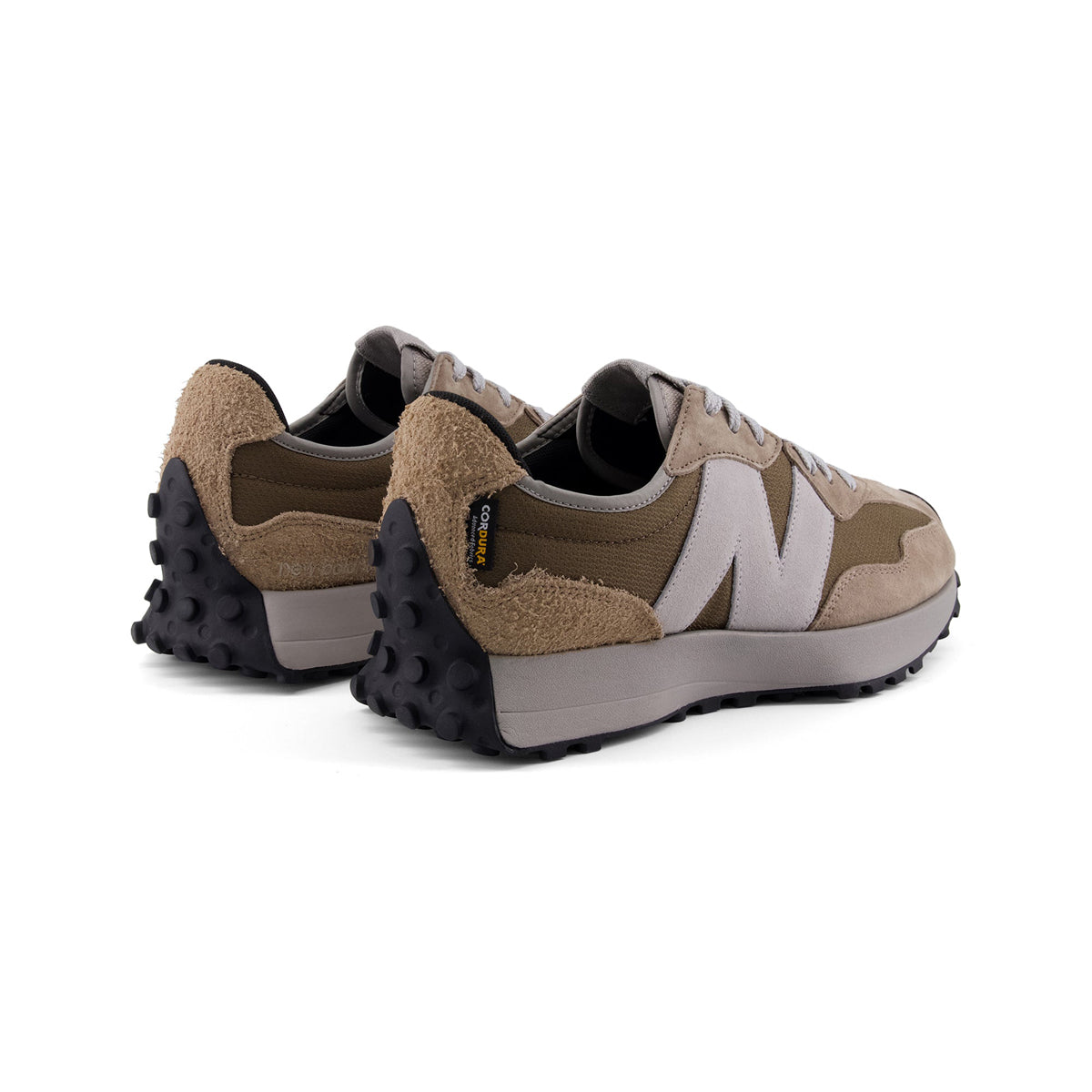 New Balance 327 U327OA Beige Brown Retro Running Sneakers Unisex Layered Panel Design Everyday Comfort - product detail view 4