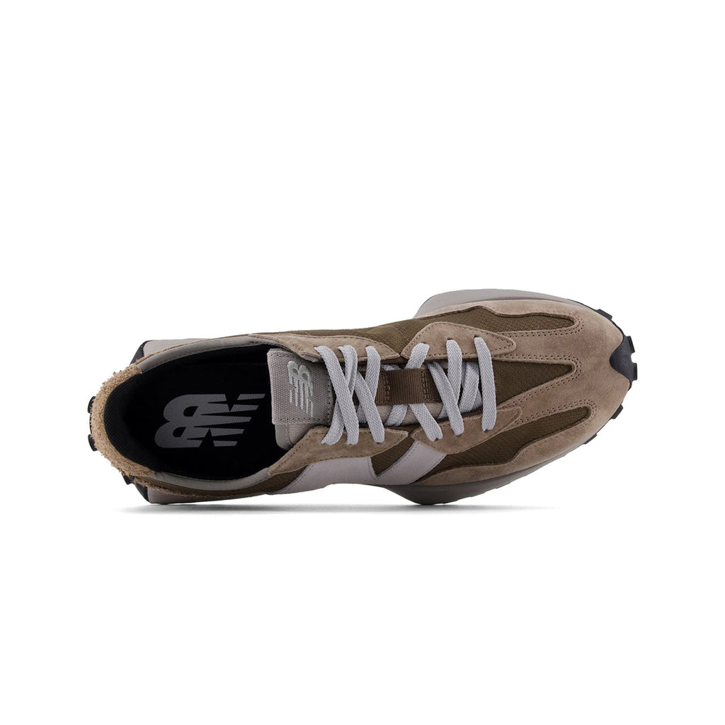 New Balance 327 U327OA Beige Brown Retro Running Sneakers Unisex Layered Panel Design Everyday Comfort - product detail view 5