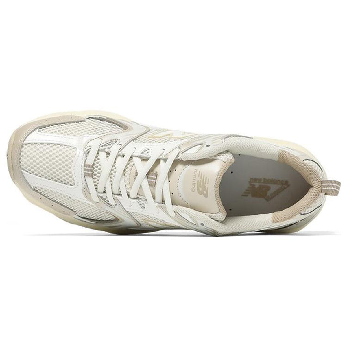 New Balance 530 MR530AA Beige Angora Retro Running Sneakers Unisex Heritage Sport Design - product detail view 4